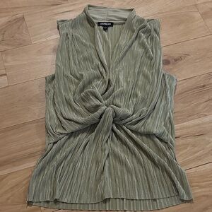 Express Sage Green Women's Blouse